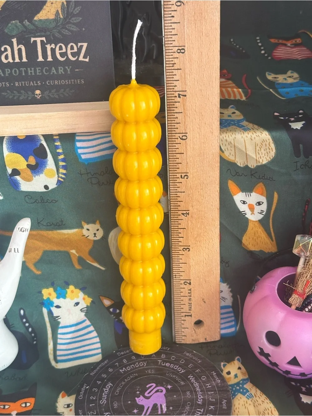 Pumpkin Stack Taper Candle – Pumpkin Spice